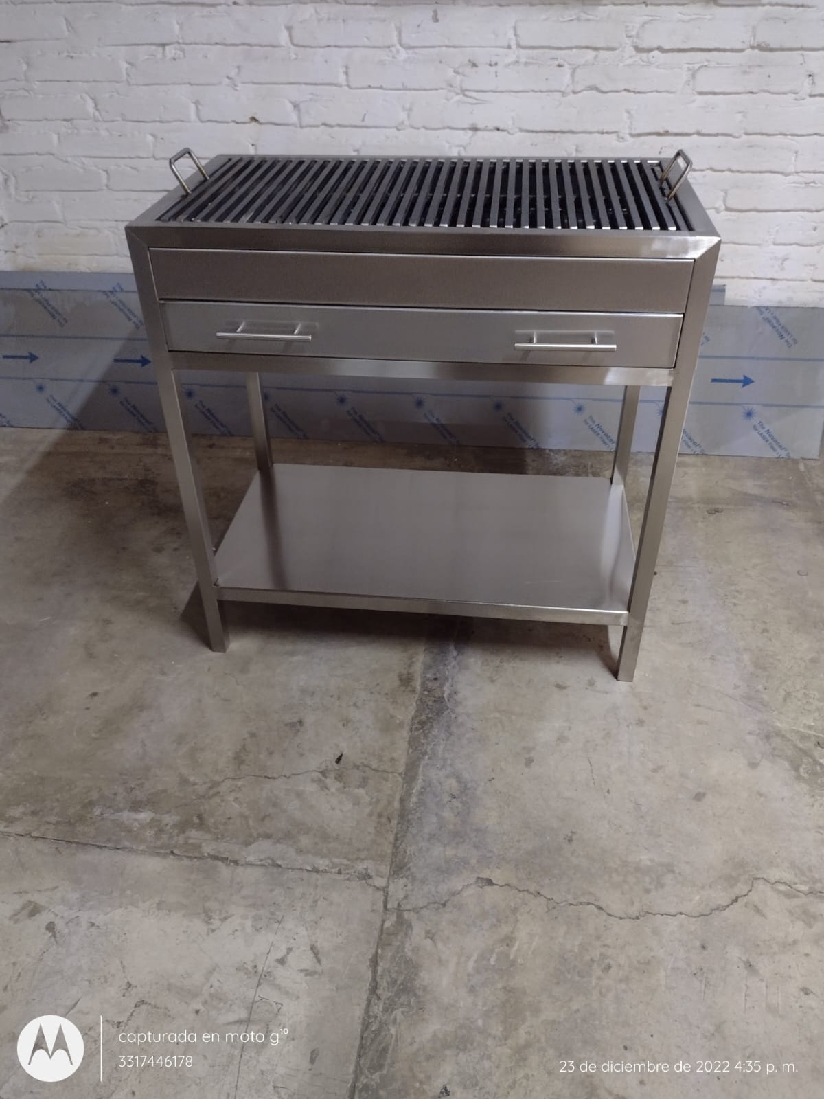 Asador de Carbón Industrial en Acero Inoxidable 4 Asador de Carbón Industrial en Acero Inoxidable - Acero Inoxidable - centroag.com