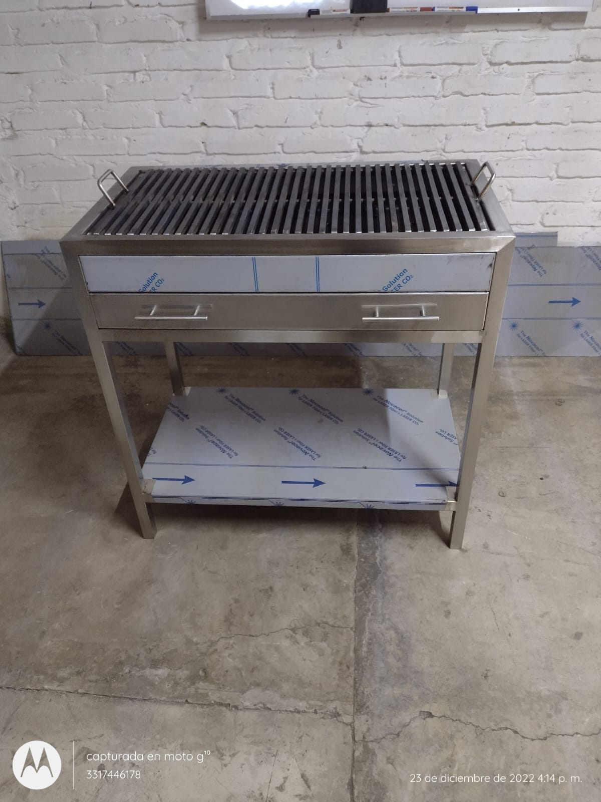 Asador de Carbón Industrial en Acero Inoxidable 1 Asador de Carbón Industrial en Acero Inoxidable - Acero Inoxidable - centroag.com