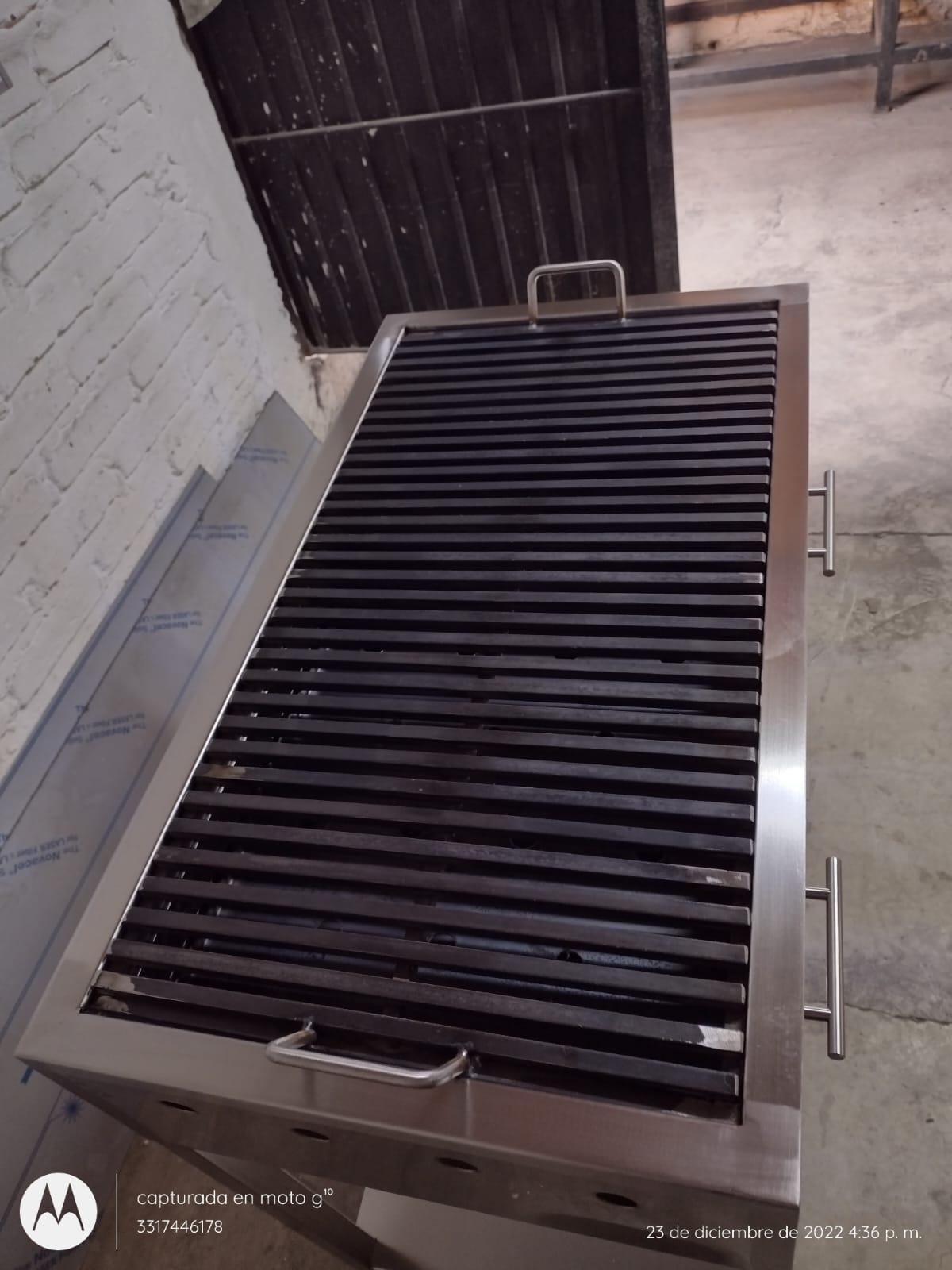 Asador de Carbón Industrial en Acero Inoxidable 6 Asador de Carbón Industrial en Acero Inoxidable - Acero Inoxidable - centroag.com