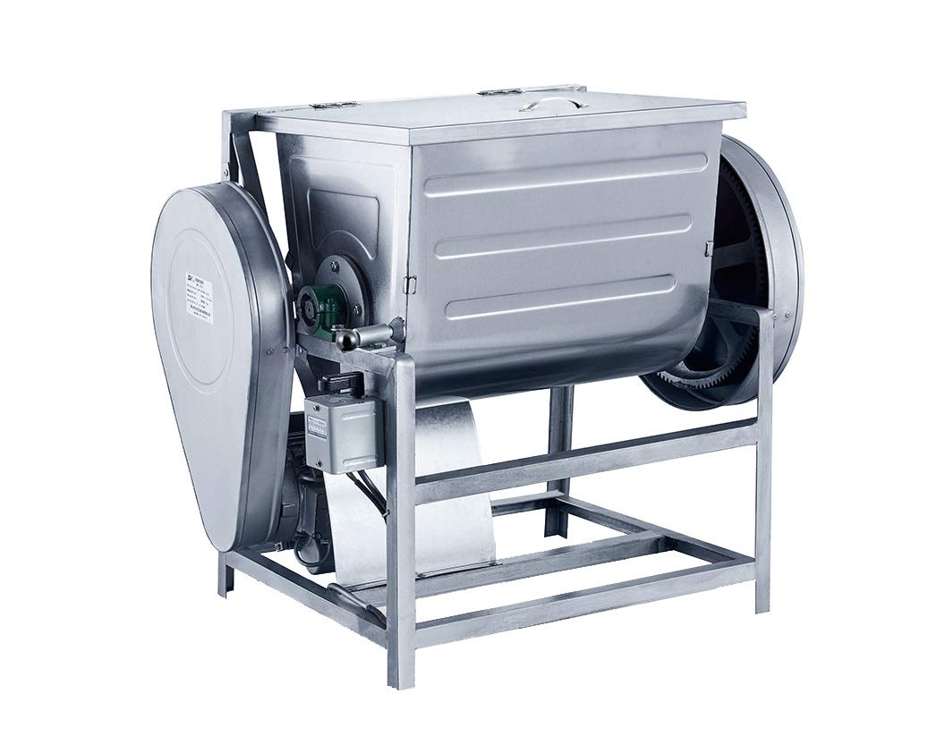 Txmachine® - Mezclador de alimentos de 50 kg, mezclador de masa eléctrica, mezclador de harina, amasador de masa (220 V/50 Hz, con hoja plana) 1 Txmachine® - Mezclador de alimentos de 50 kg, mezclador de masa eléctrica, mezclador de harina, amasador de masa (220 V/50 Hz