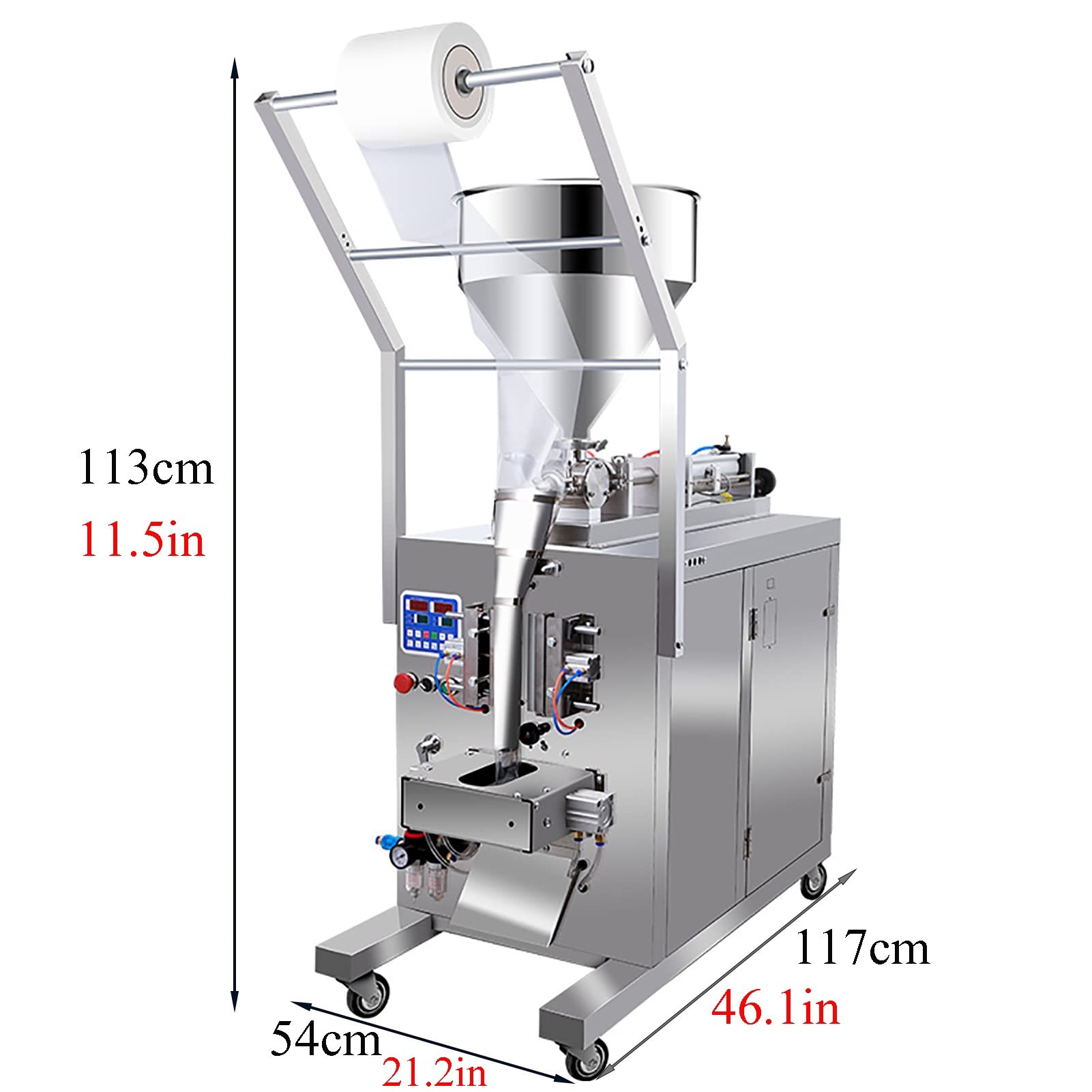 LYXWGRZD Máquina De Envasado De Líquidos Automática De Llenado De Pasta,Máquina De Llenado De Salsa/Aceite/Leche/Miel,Acero Inoxidable,Equipo De Envasado Cuantitativo De Alimentos (Size : F) 6 LYXWGRZD Máquina De Envasado De Líquidos Automática De Llenado De Pasta,Máquina De Llenado De Salsa/Aceite/Leche/Miel,Acero I