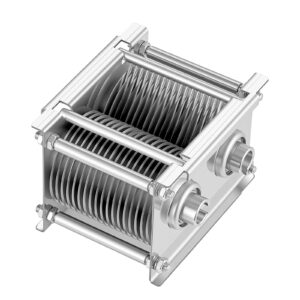 VEVOR - Cuchilla para máquina cortadora de carne, 5 mm de repuesto para cortador de alimentos modelo 90, acero inoxidable, pa