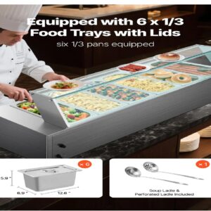 Bufetera Electrica Baño Maria Buffet 6 Caserolas 12l - Maquinaria - centroag.com