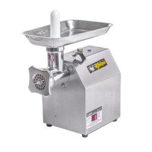 RHINO, Molino de carne, Capacidad para Moler y Embutir 180 kg de Carne o Pollo por Hr.Motor 850W, Fácil y Rápido de Limpiar,